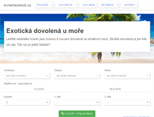 Tablet Screenshot of e-nemeckeck.cz